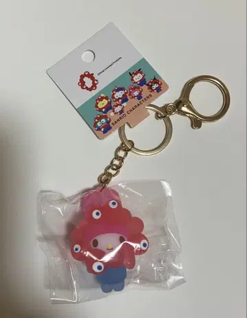 미야쿠미야쿠 마이멜로디 입체 마스코트 클리어 컬러 키링