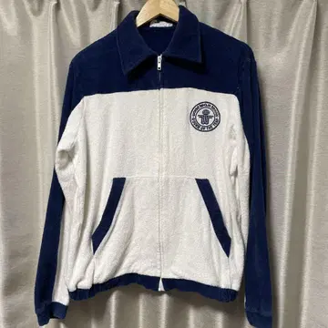 월드 팀 테니스 지퍼 자켓 블루종 빈티지 80s 90s