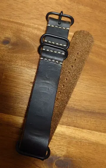호윈 가죽 HORWEEN nato 벨트 22mm 크롬엑셀