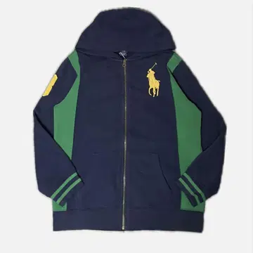 폴로 바이 랄프로렌 빅 포니 자수 지퍼 후드티