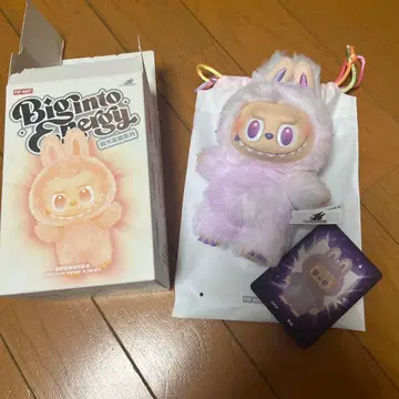 정품 LABUBU Big into Energy LUCK 라부부 퍼플