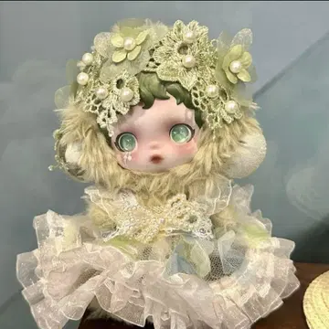 SKULLPANDA LABUBU 스컬팬더 옷 갈아입기 인형 의류 그린