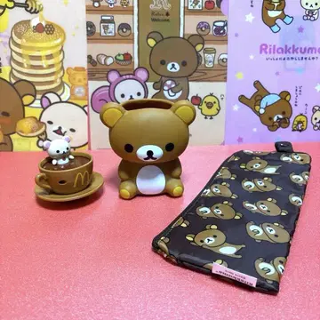 리락쿠마 필통 코리락쿠마 완구 리락쿠마 극세사 파우치