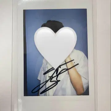 EVNNE MAKESTER 박지후 친필 사인 폴라로이드 사인 폴라