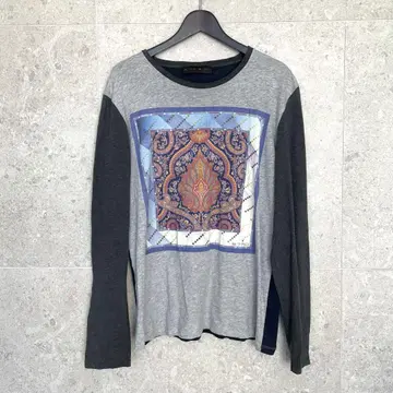12AW ETRO T셔츠 S 롱 슬리브 이탈리아제 아카이브
