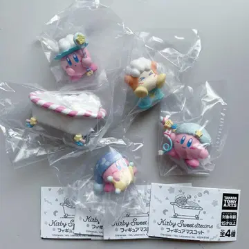 커비 Sweet dreams 피규어 마스코트 전 4종류 컴플리트 세트