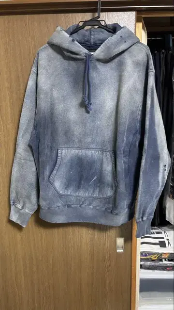 BOWWOW 23AW HARD AGING SWEAT HOODIE