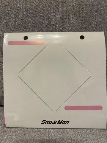 Snow Man 조립식 달력