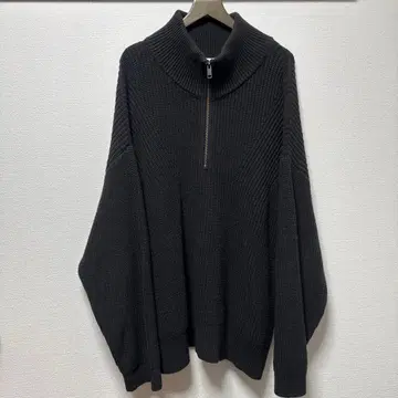 WYM (위임) WYkn589 Half ZIP AZE KNIT MEN