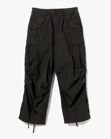 BEAMS 카고 팬츠 블랙