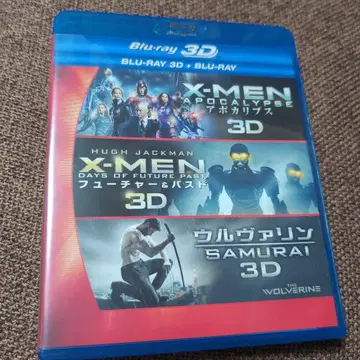 X-MEN 3D2D 블루레이 BOX 6매 세트