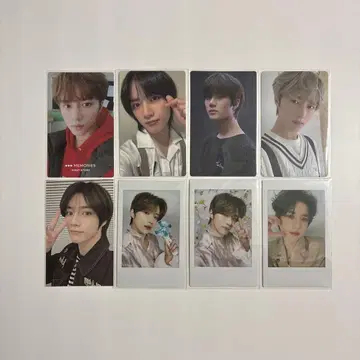 txt 범규 트레이딩 카드 세트