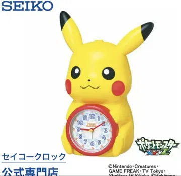 알람 시계 SEIKO 세이코 클락 피카츄 포켓몬