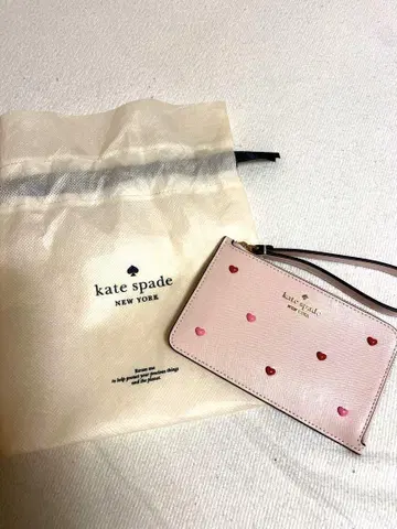 [미사용 새상품] kate spade 하트 모티브 코인 케이스