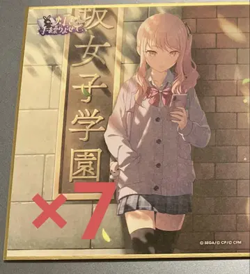 아키야마 미즈키 47C 미니 색지 프로세카 특훈 전 7장