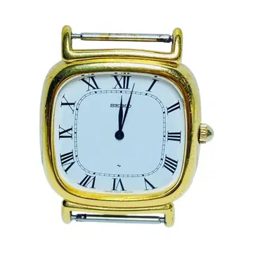 SEIKO 스퀘어형 시계 2220-3450