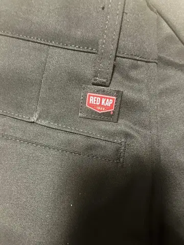 RED KAP 블랙 워크 팬츠
