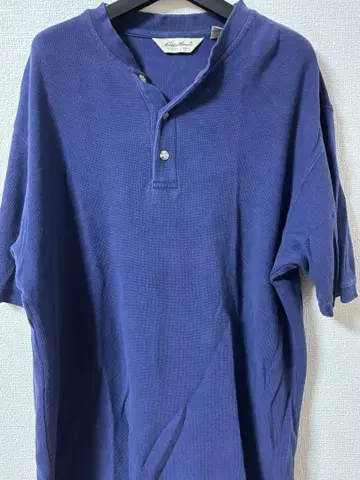 Eddie Bauer 90s 헨리넥 피케 셔츠 에디 바우어
