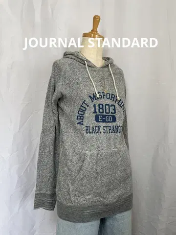 JOURNAL STANDARD 그레이 후드 부착 후드티