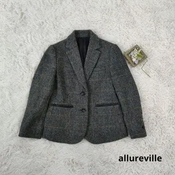 새상품급 알아바일 allureville 자켓 해리스 트위드 1