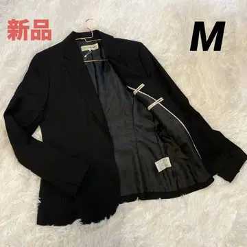 미사용 새상품 도쿄스타일 블랙 워셔블 자켓 포멀 M 사이즈