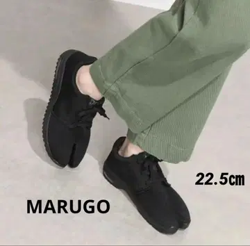 MARUGO 말 타비 슈즈 스포츠 조그 AIR 22.5cm 블랙