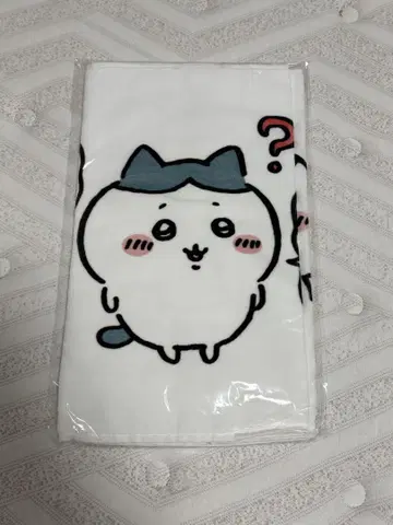 하치와레 왜 그래? 페이스타월
