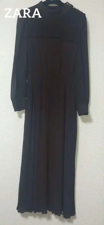 새상품 ZARA 쉬폰 플리츠 원피스