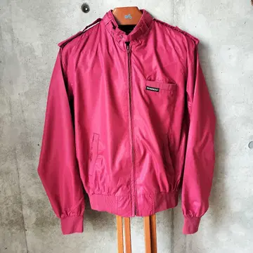90s USA 구제 의류 WEATHERCRAFT 블루종 L 와인 레드