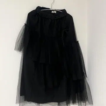 bibiy 스커트 블랙 튤