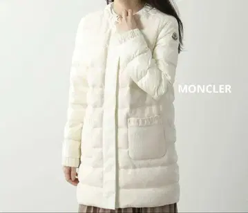 새상품급 [ MONCLER ] 노카라 트위드 다운