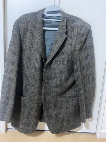 Kaufman's 체크 무늬 테일러드 자켓