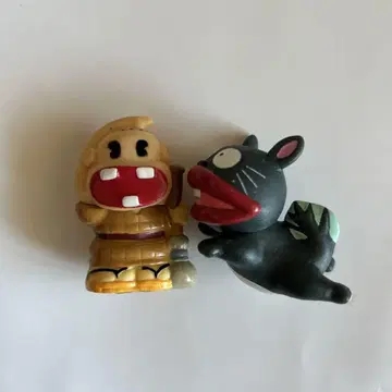 천재 바카본 레레레 아저씨 & 우나기 이누 마스코트 소프트 비닐 피규어
