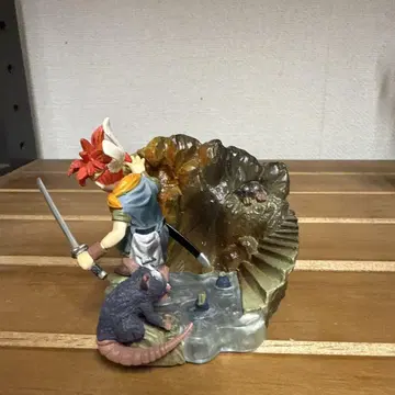 정크제품 크로노 트리거 피규어 포메이션 아츠 크로노와 개구리