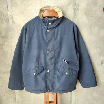 90s FILA 매직 라인 패딩 자켓 네이비 USA 구제 의류