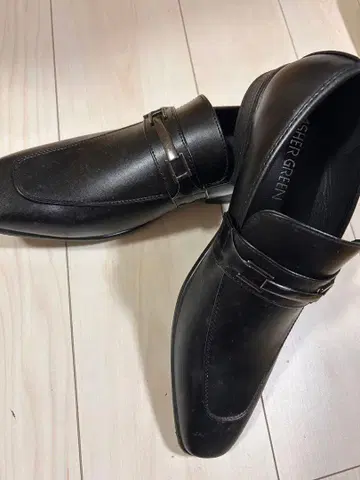 미사용 새상품 ASHER GREEN 25.5cm 비즈니스 슈즈