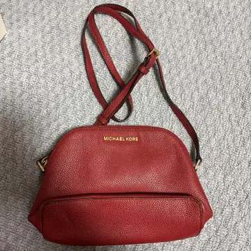 MICHAEL KORS 레드 숄더백