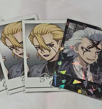 스탠리 제노 비주얼 카드 Dr.STONE AMOCAFE
