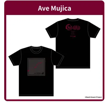리스아니! LIVE 2025 Ave Mujica 공식 콜라보T셔츠 XL