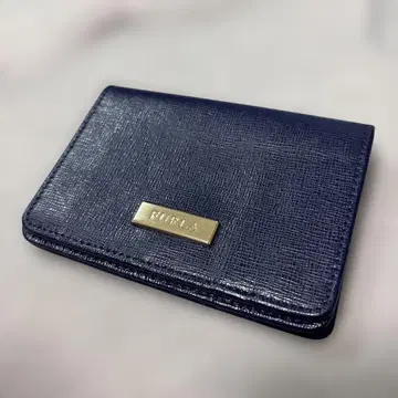 FURLA 훌라 명함지갑 네이비