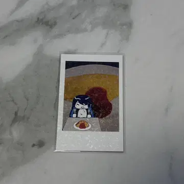 Ado 폴라로이드풍 트레이딩 카드 Hibana 시크릿 초레어 오므라이스