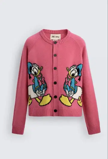 ZARA 해리 램버트 긴팔 가디건 Disney S 사이즈 택 포함 새상품