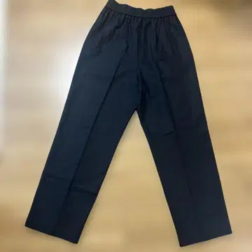 유나이티드 애로우즈 코튼 블랙 슬랙스