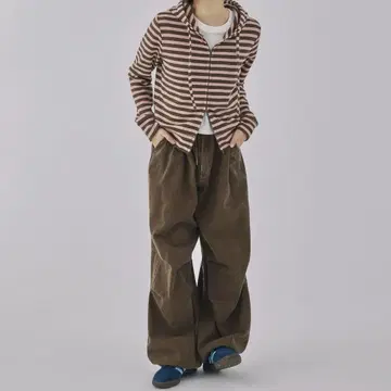 Unblend 빈티지라이크 팬츠 드로스트