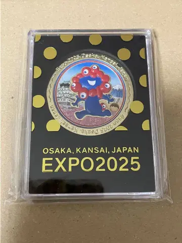 오사카 간사이 만박 미야쿠미야쿠 EXPO2025 풀컬러 3D 메달