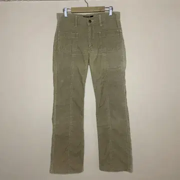 Hysteric Glamour 베이지 코듀로이 팬츠