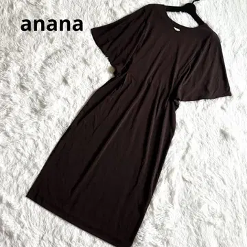 anana 아나나 돌먼 슬리브 원피스 다크 브라운 free