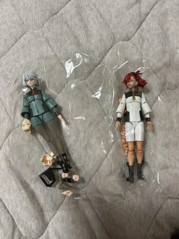 기동전사 건담 수성의 마녀 슬레타&미오리네 프라모델 전 부품 구비 완료