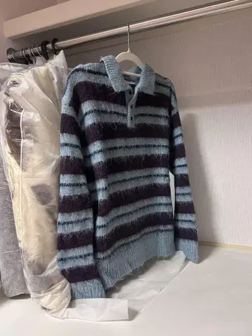 ZARA 스트라이프 긴팔 셔츠