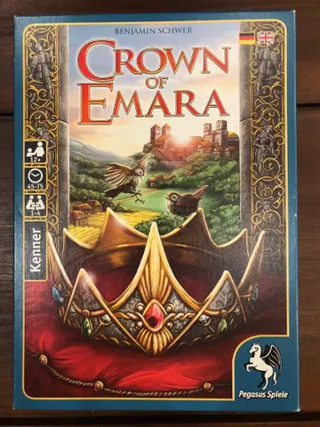 Crown of Emara 에마라의 왕관 보드게임 영문판